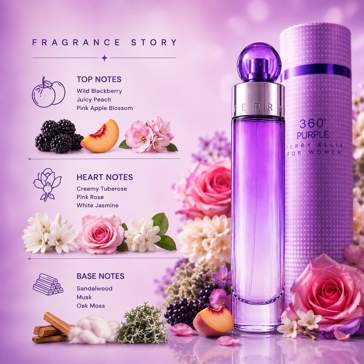 Purple EDP Spray Women 1.7 oz L3663