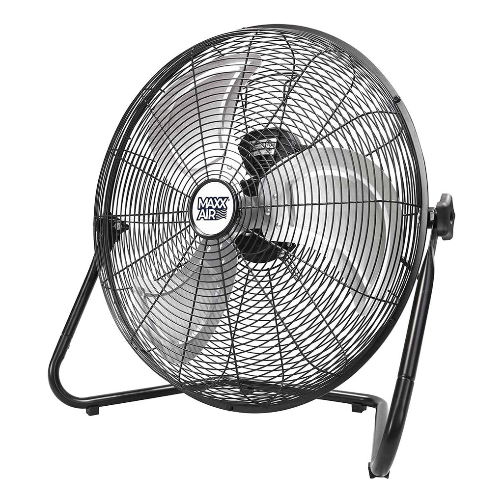 20 Inch 3-Speed High Velocity Metal Floor Fan I815511
