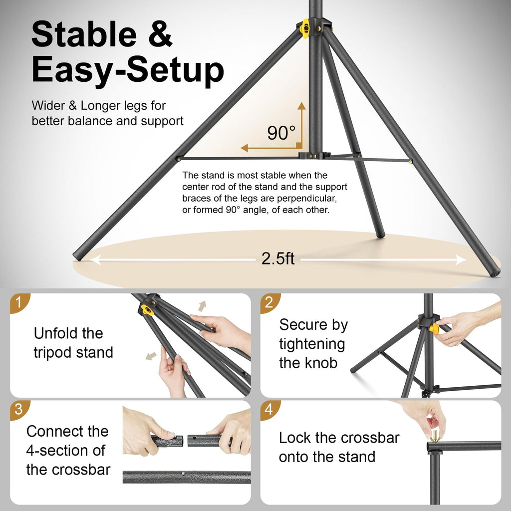 10x6.5ft Backdrop Stand Kit U972510