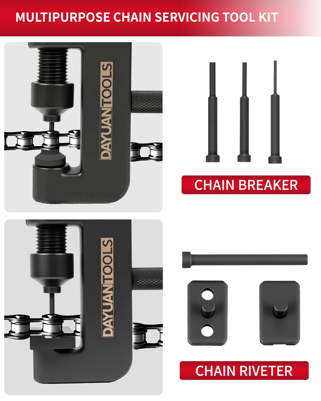 Motorcycle Chain Breaker Set P58374