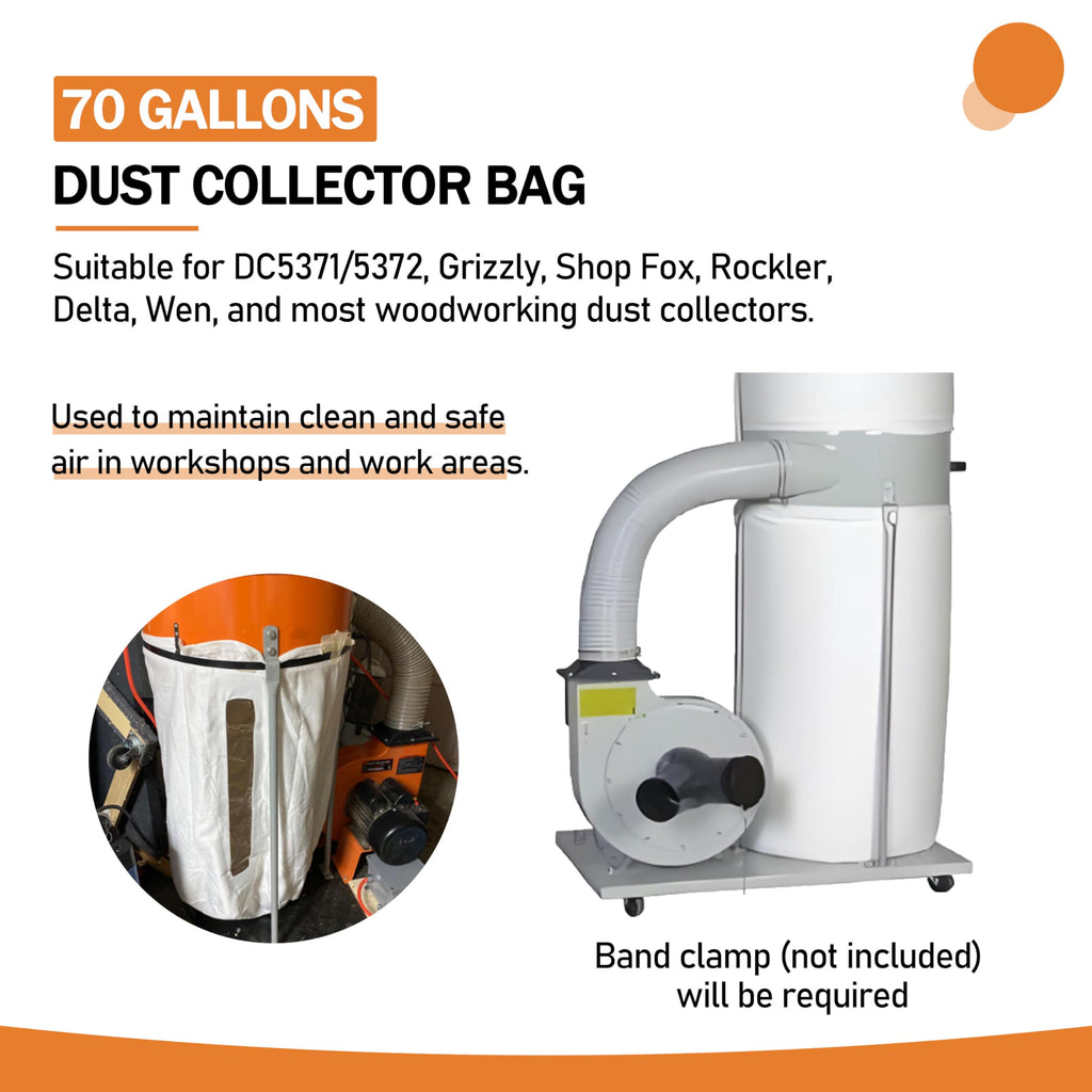 70 Gallon Dust Collector Bag N706245