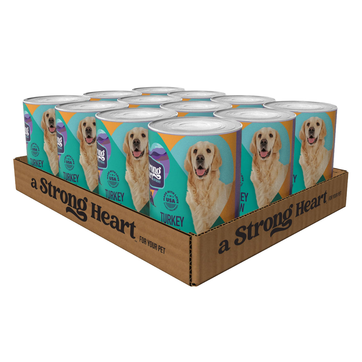 Turkey Stew Wet Dog Food 13.2 oz Can Pack of 12 Y9557