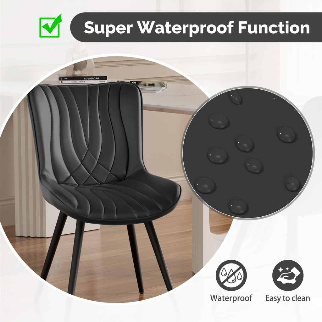 PU Leather Dining Chair Set of 4 J723