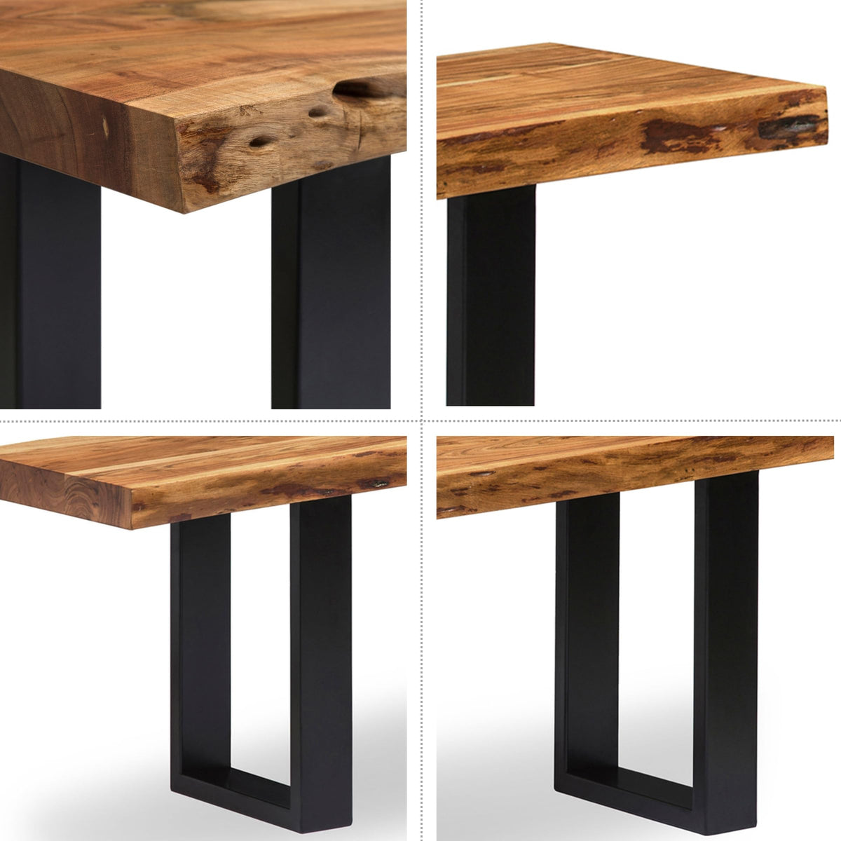 Solid Wood Entryway Bench E3164