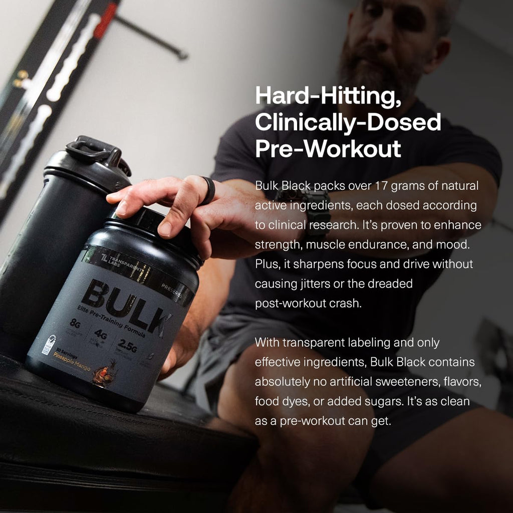 Sugar Free Pre Workout with Beta Alanine, Citrulline Malate & Caffeine, 30 Servings Z709443