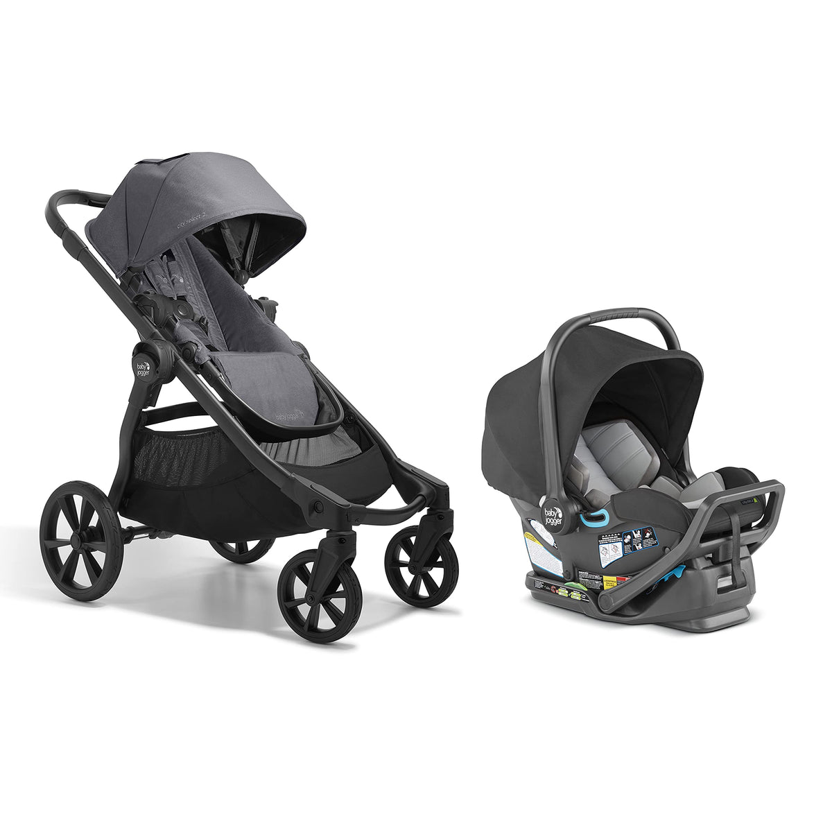 Single-to-Double Modular Travel System with Infant Car Seat G52170