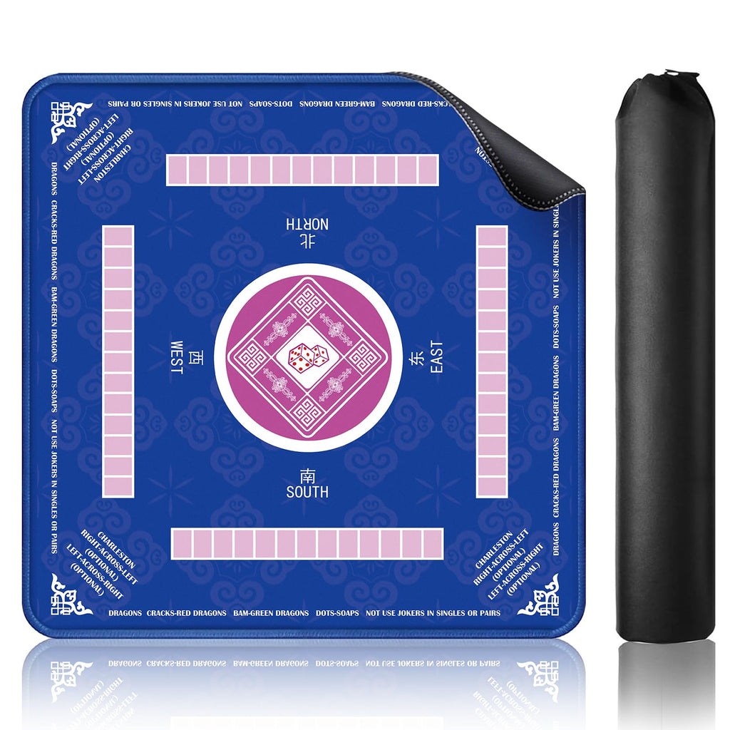 American Mahjong Game Set with Mat and Racks N54591