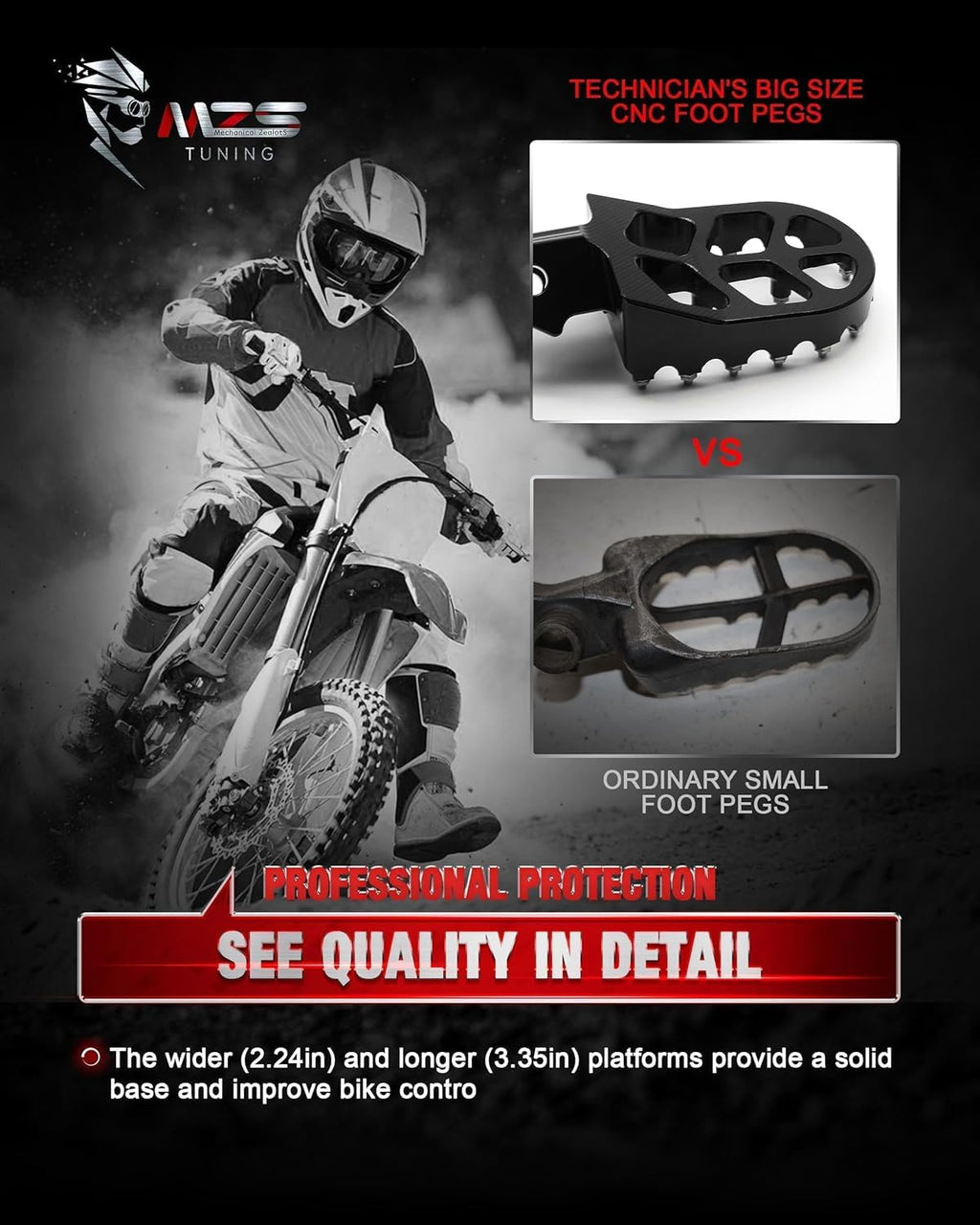 Dirt Bike Foot Pegs L61757