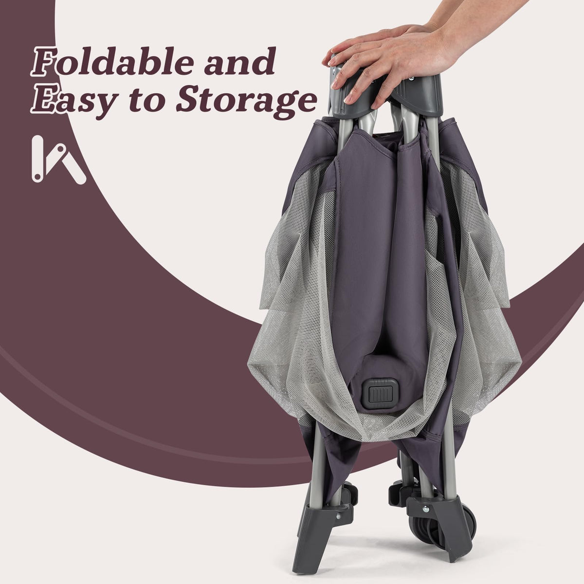 Portable Baby Playard with Carry Bag K725