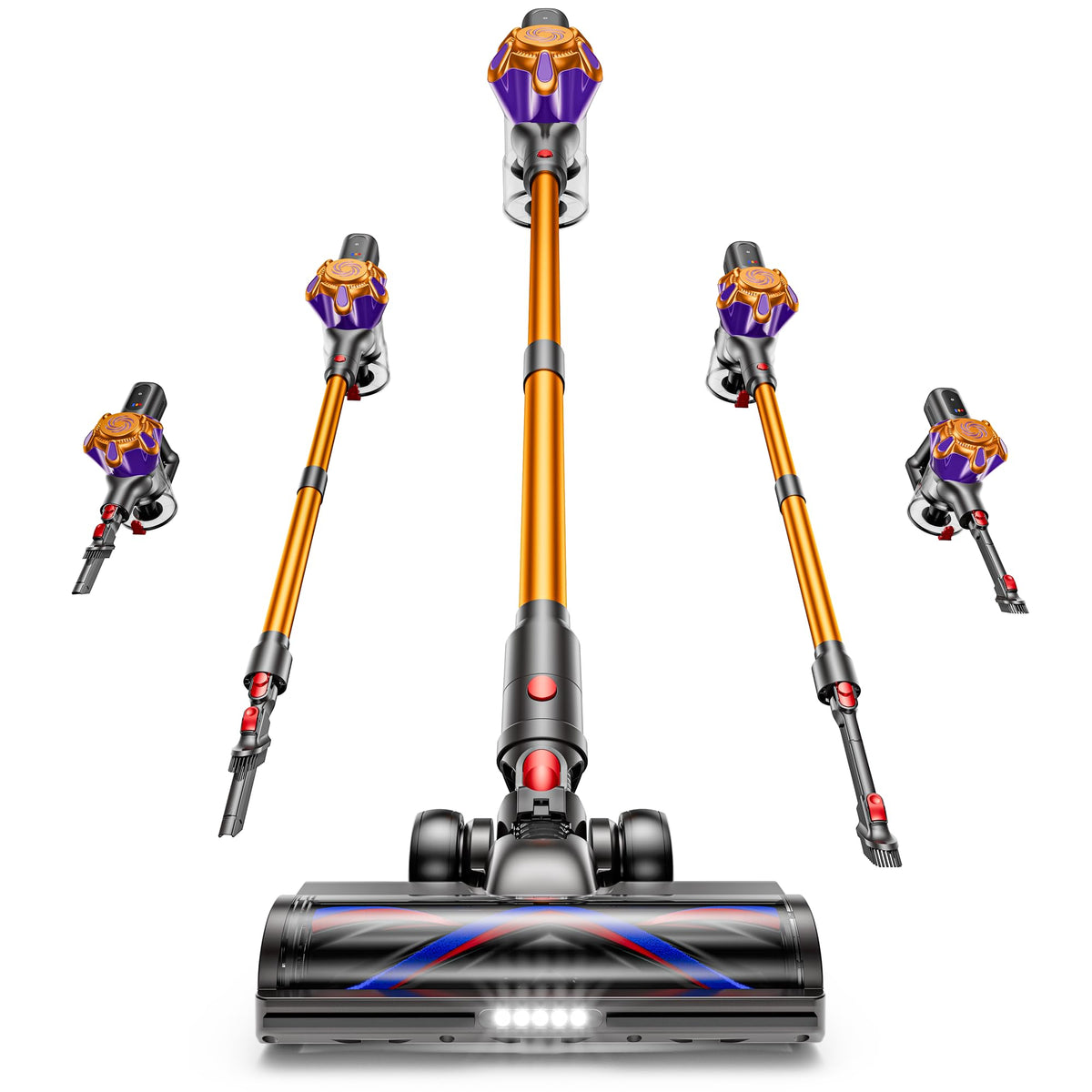 Cordless Stick Vacuum 580W 50Kpa H7074