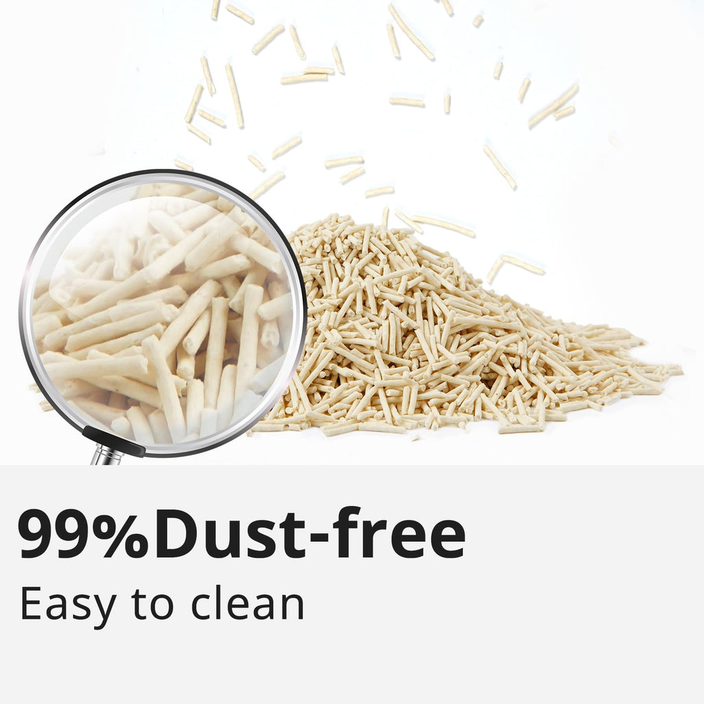 Plant-Based Flushable Tofu Cat Litter 33.6 lb Z866344