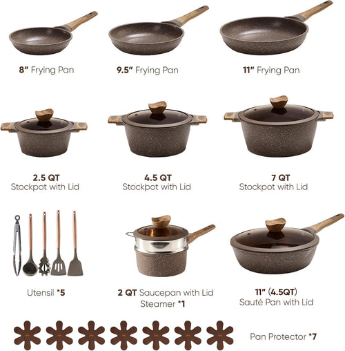26pcs Nonstick Cookware Set H8228