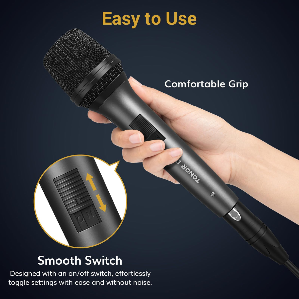 Dynamic Wired Vocal Microphone W72976