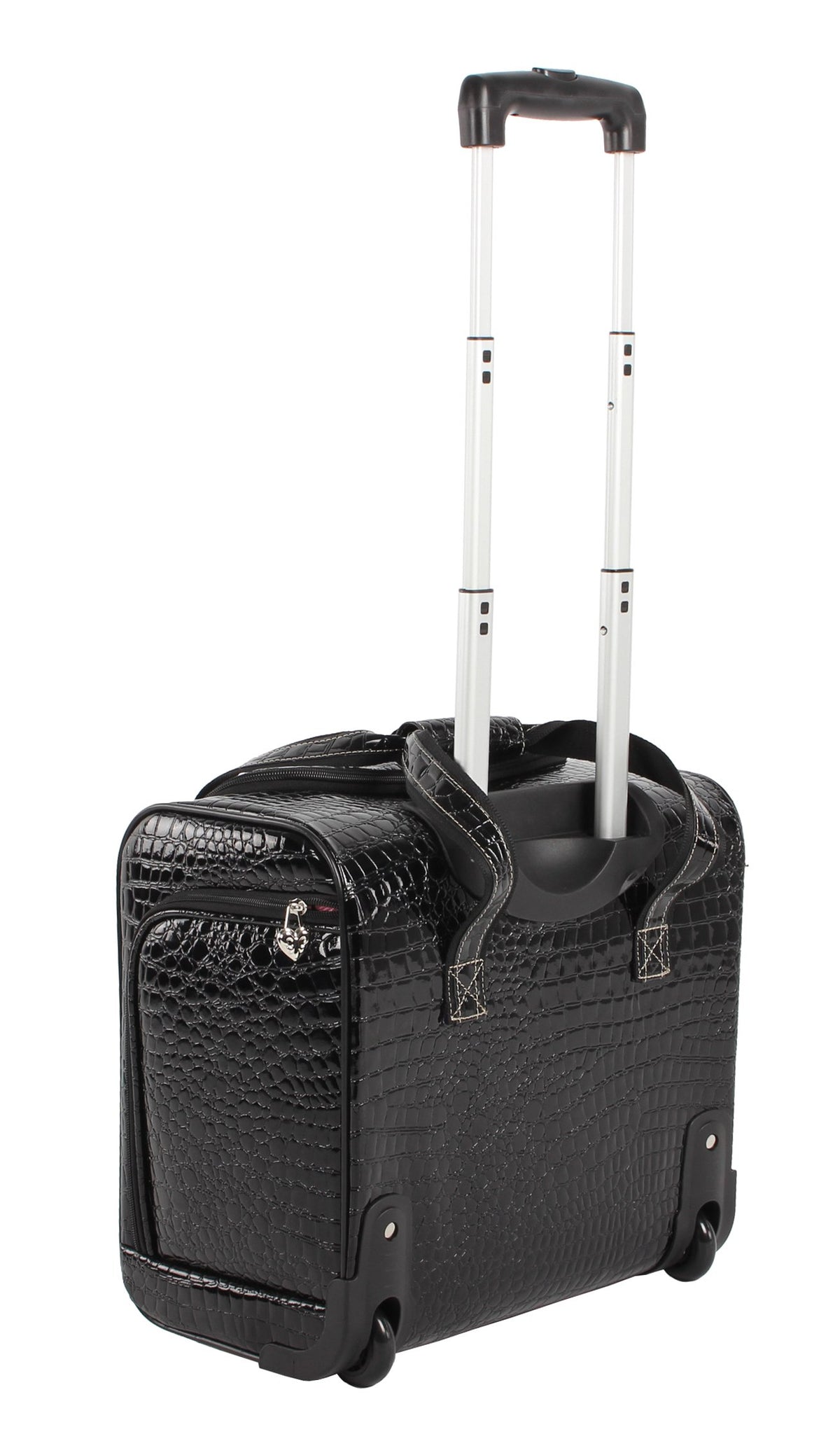 15 Inch Black PVC Underseat Luggage H671745