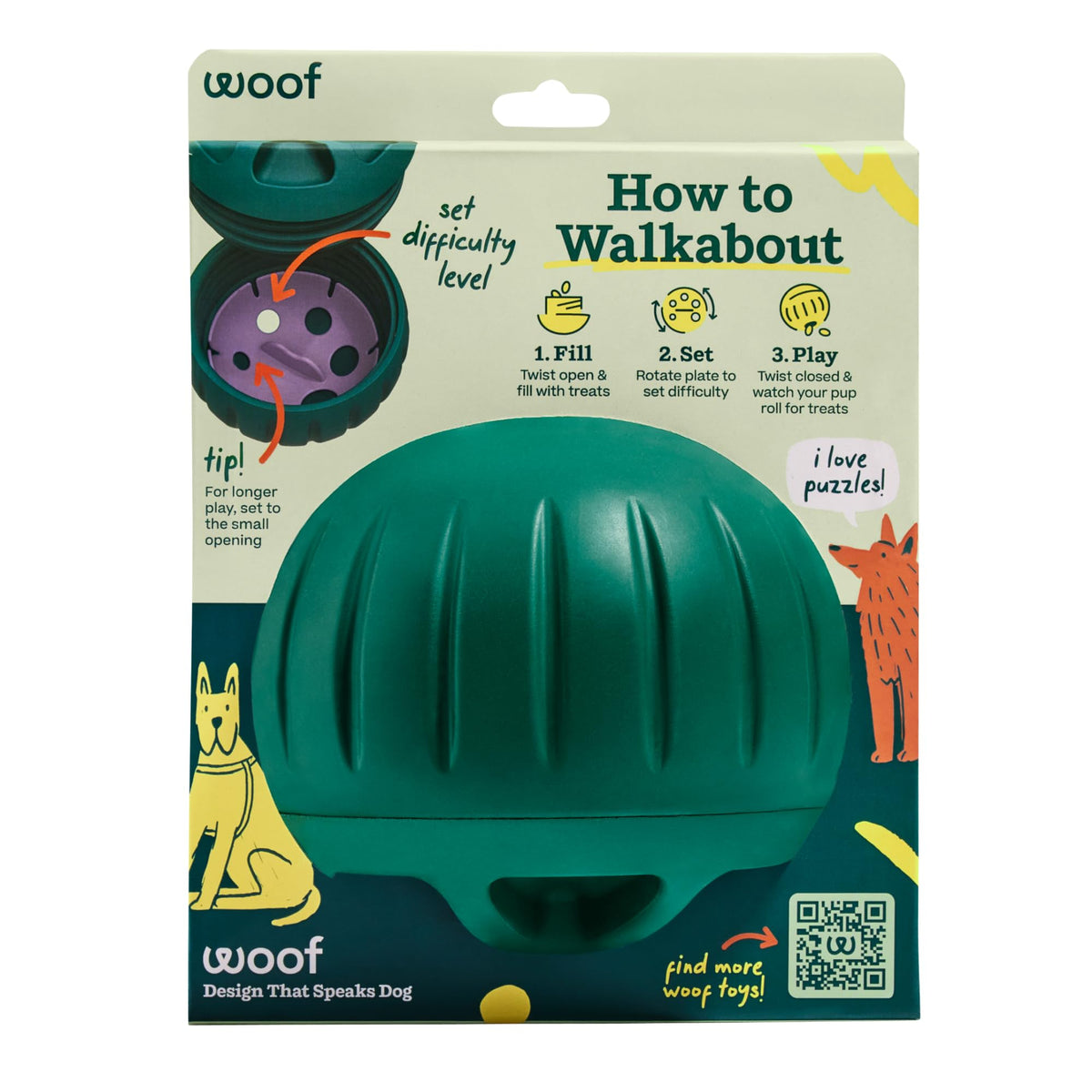 Dog Puzzle Slow Feeder Toy K437