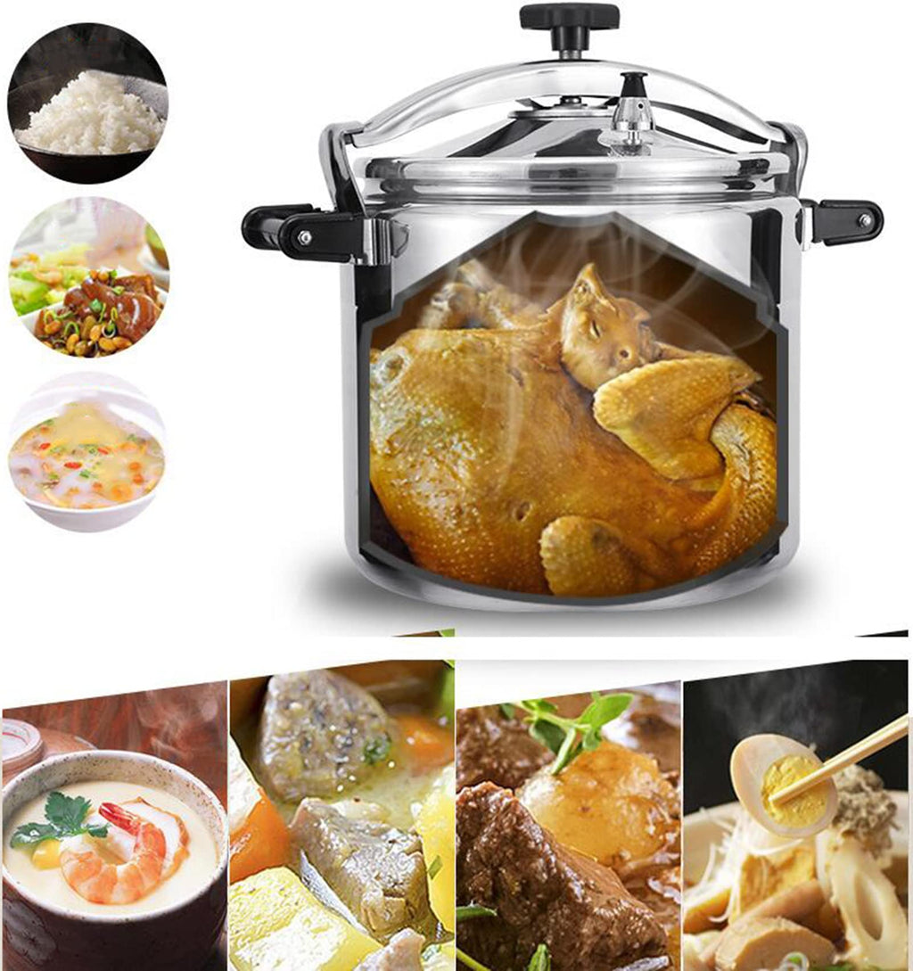 60 Quart Aluminum Commercial Pressure Canner F1882