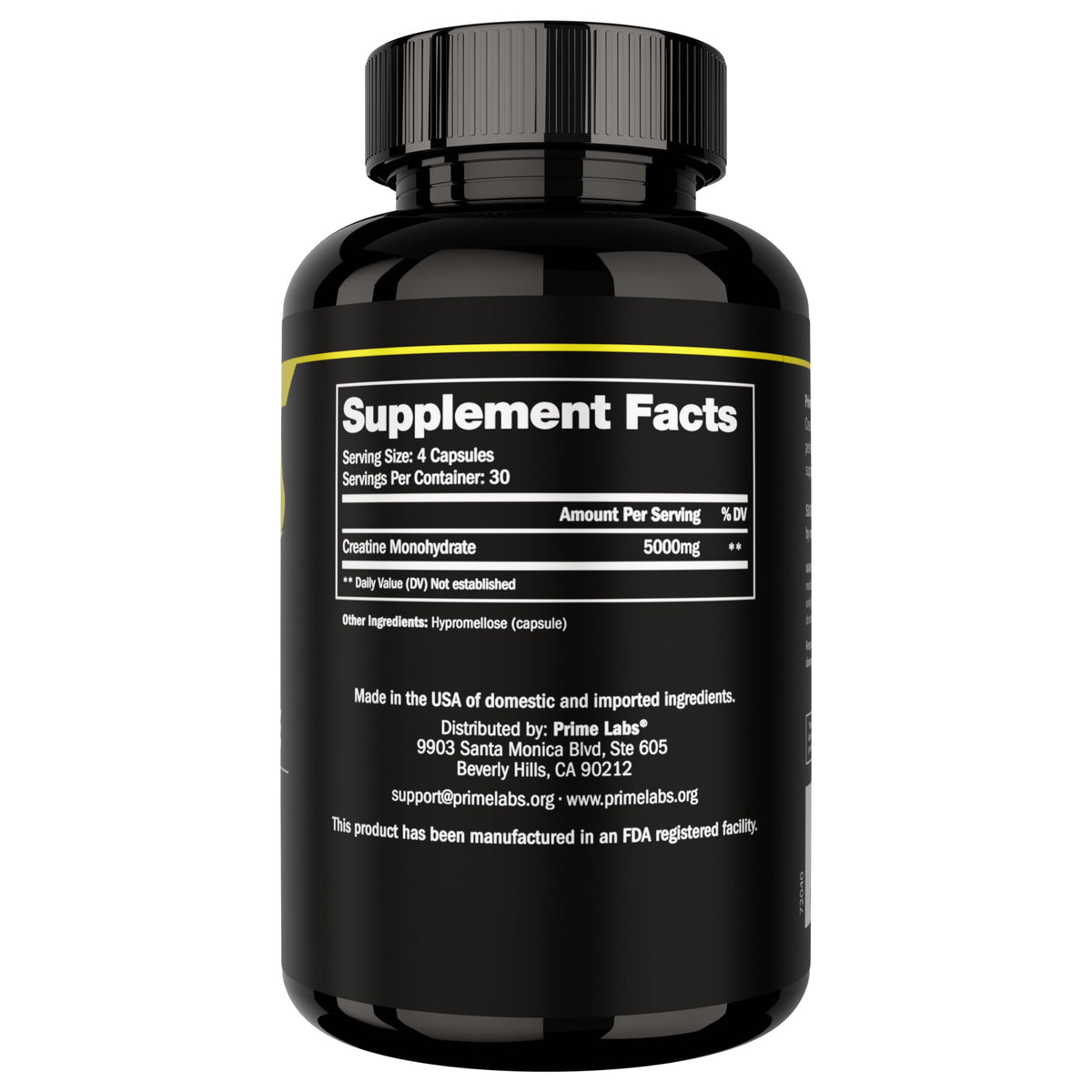 Creatine Monohydrate Capsules 5g H77912