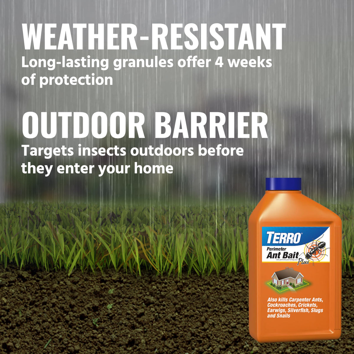 2-Pack Outdoor Ant Bait Shaker Canisters G4696