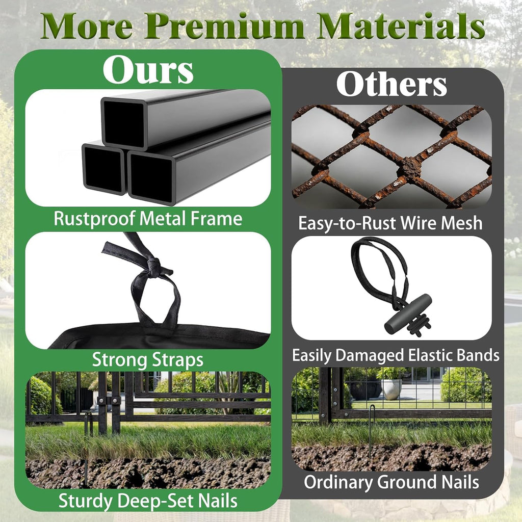 10x14FT Heavy Duty Large Dog Kennel Outdoor H4726