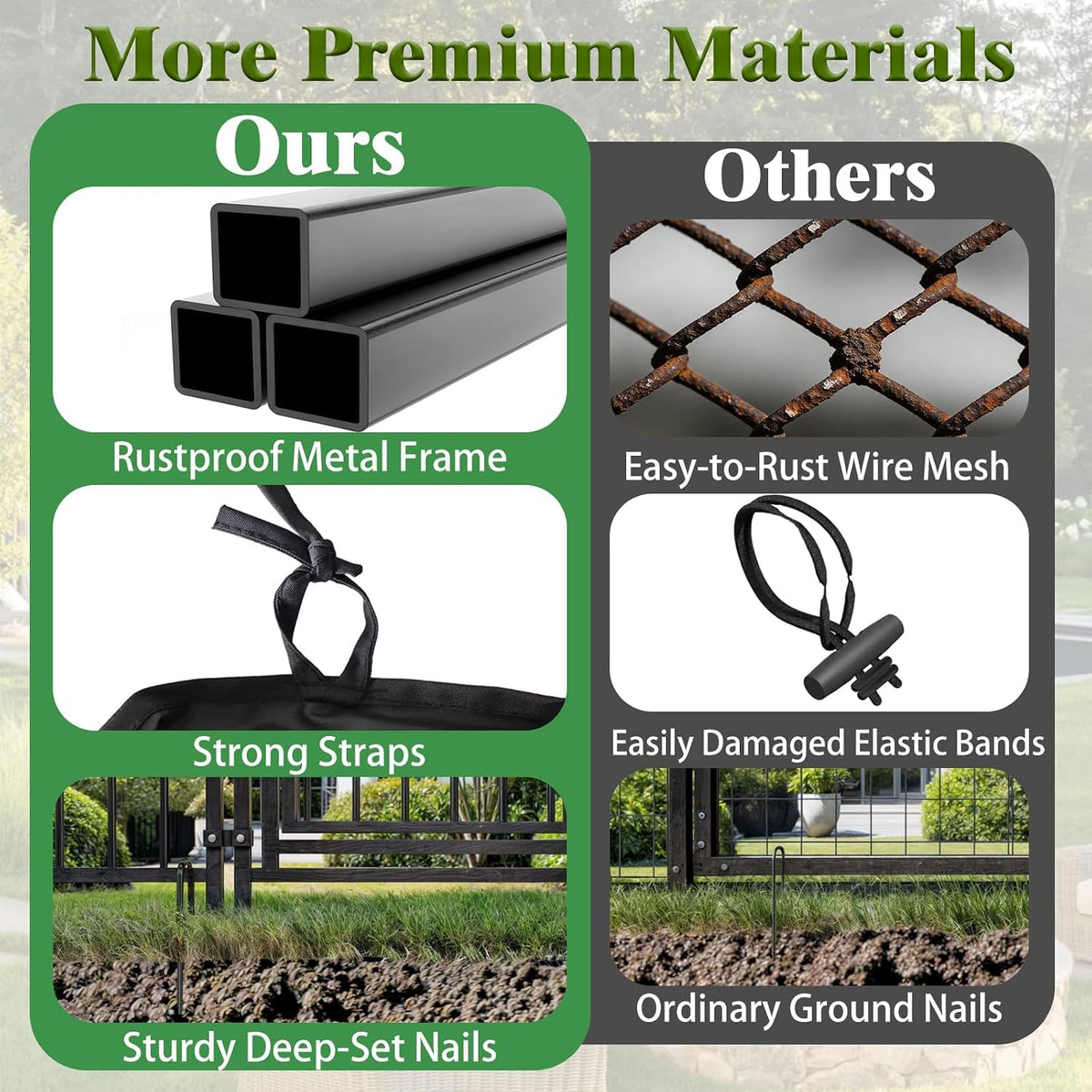 10x14FT Heavy Duty Large Dog Kennel Outdoor H4726