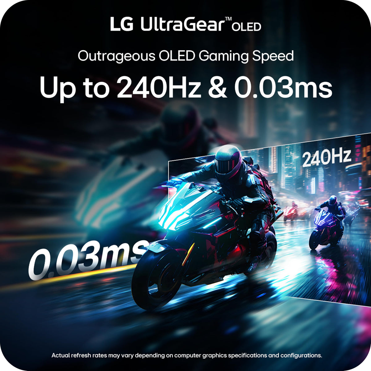 34-inch WQHD OLED Curved Gaming Monitor 240Hz B5396