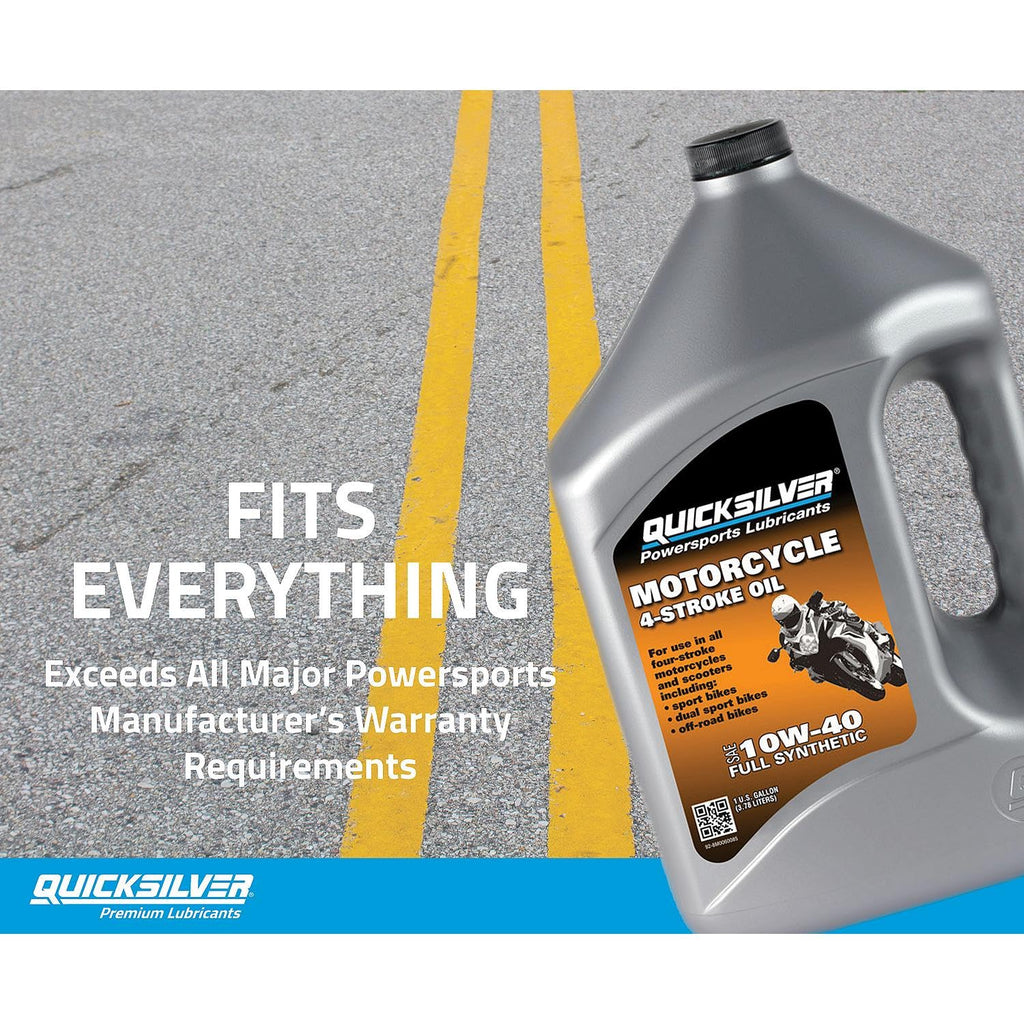 10W-40 Full Synthetic 4-Stroke Motorcycle Oil D173