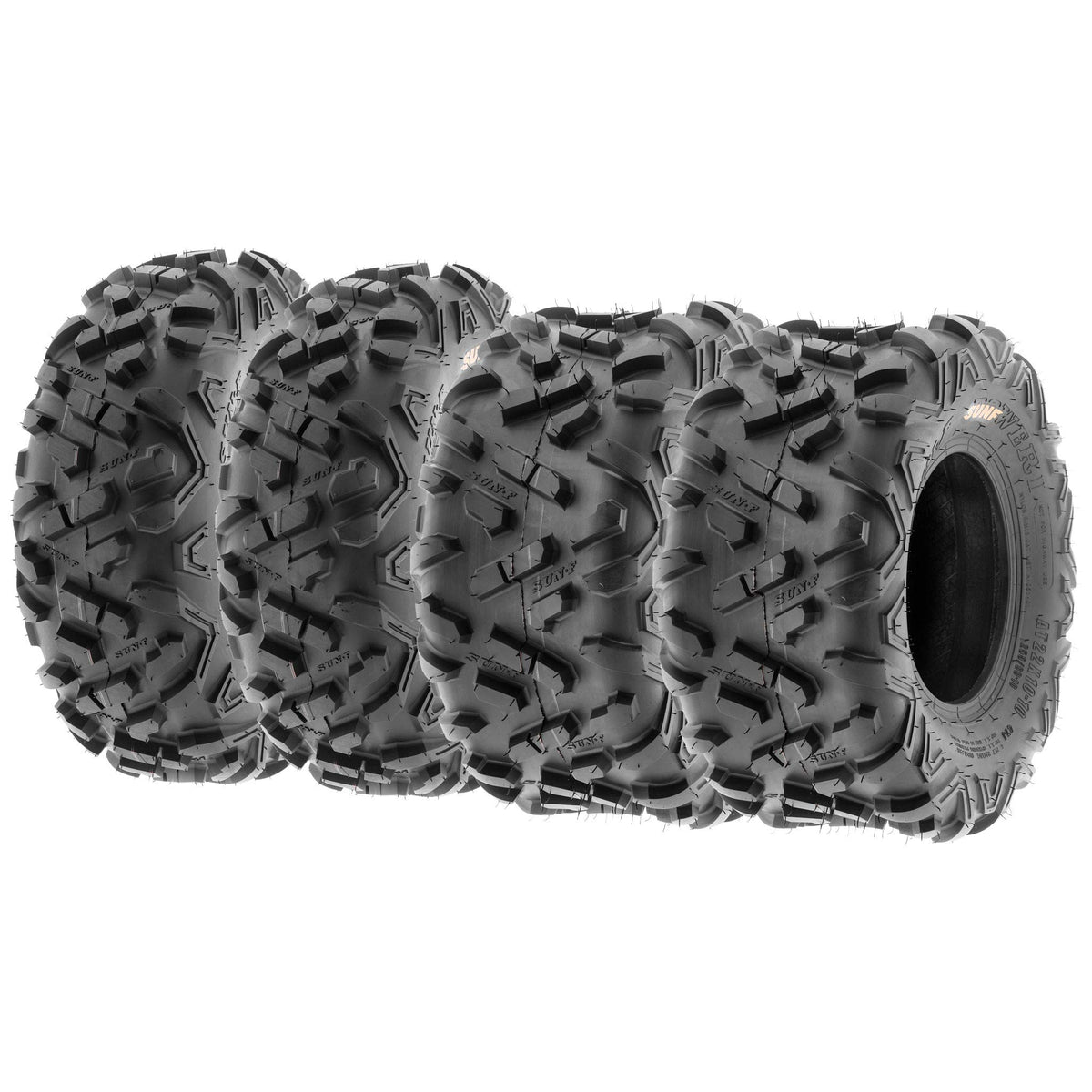 Set of 4 All-Terrain Off Road Tires 19x7-8 18x9.5-8 6 PR G51938