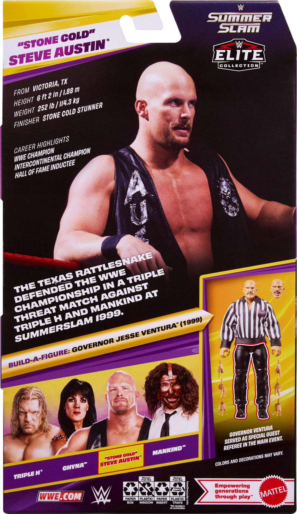 WWE Elite Collection Action Figure & Accessories X3376