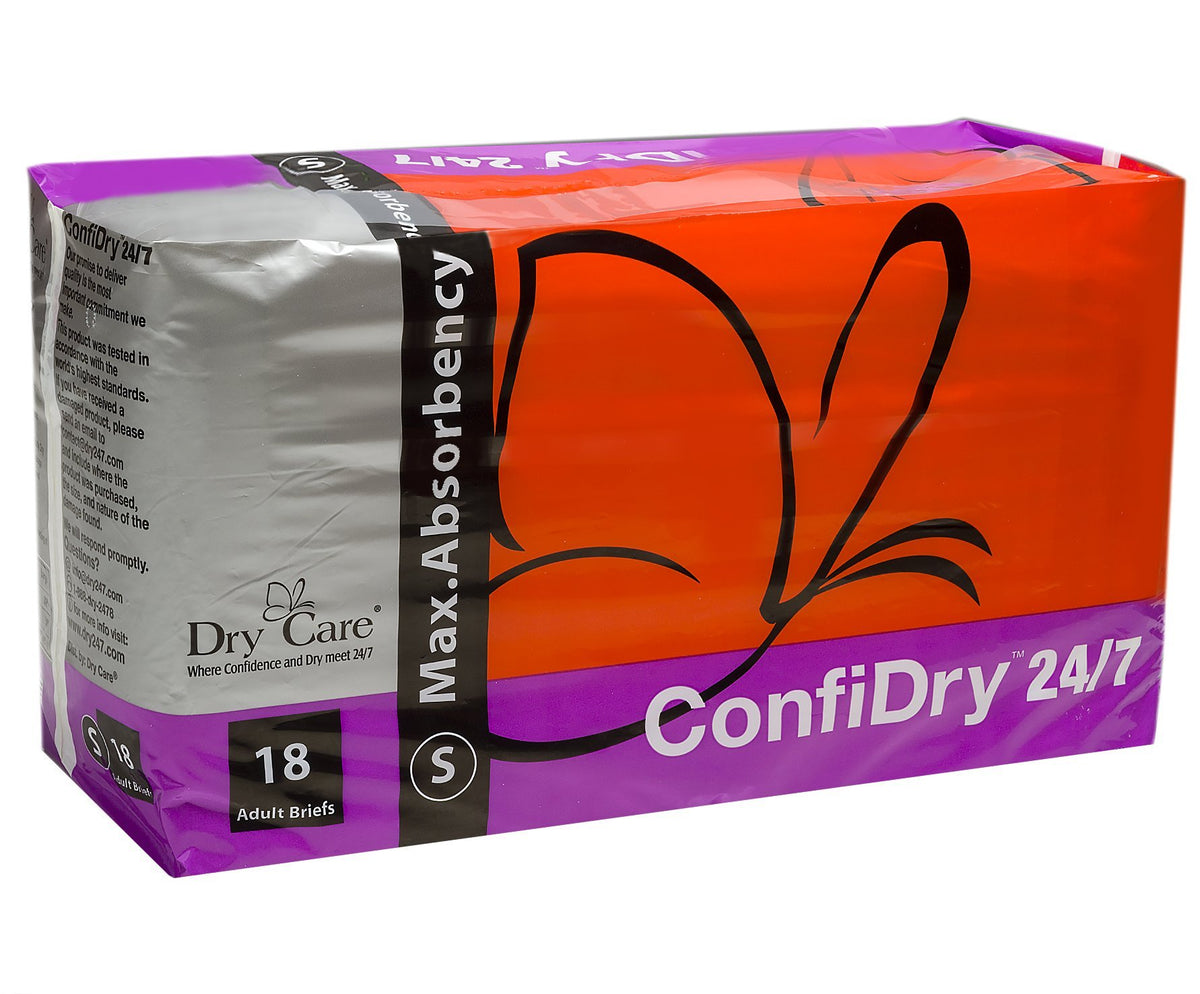 Small 72 Count Adult Brief Diapers T7996