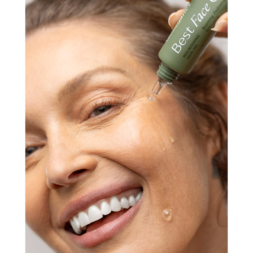 Hydrating Facial Oil with Rosehip, Jojoba, Argan & Squalane 1 oz I8124