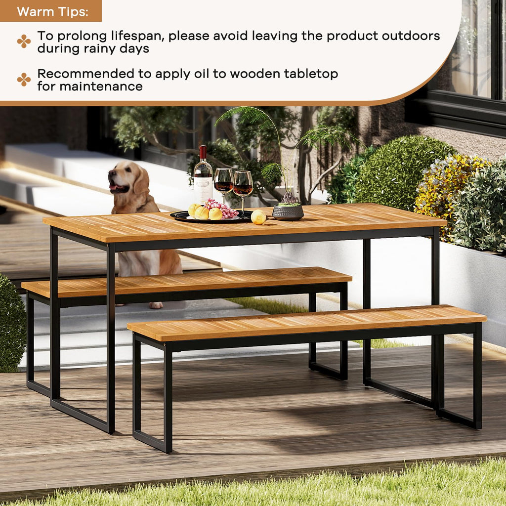 Patio Dining Bench X751