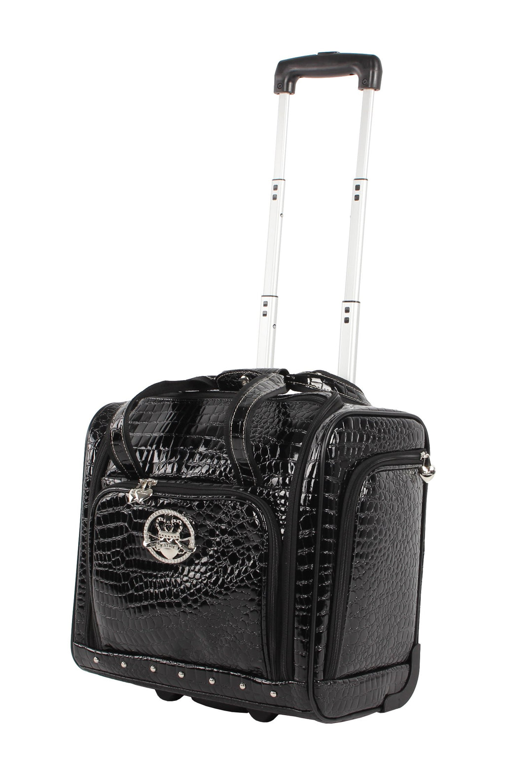 15 Inch Black PVC Underseat Luggage H671745
