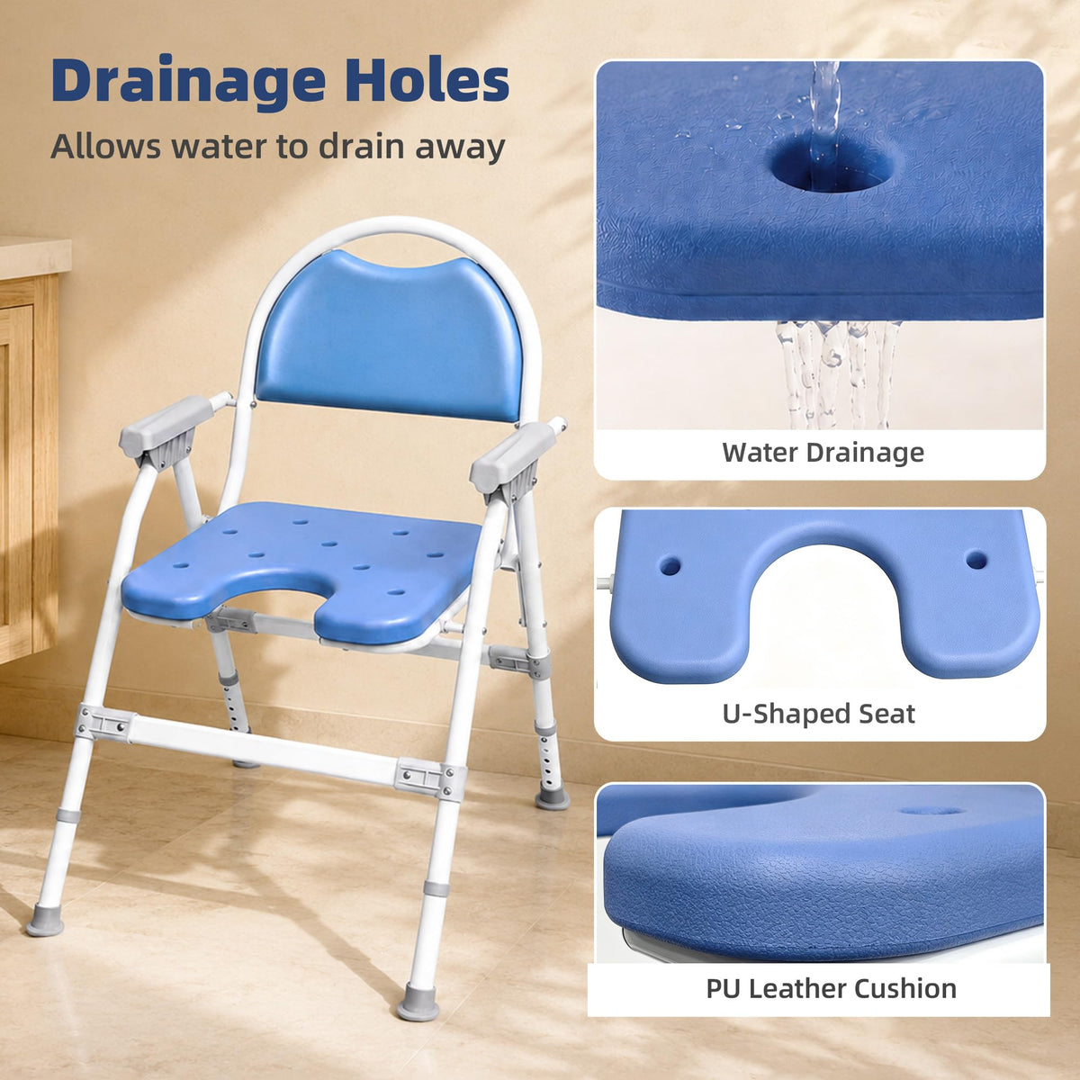 Folding Shower Chair A91234