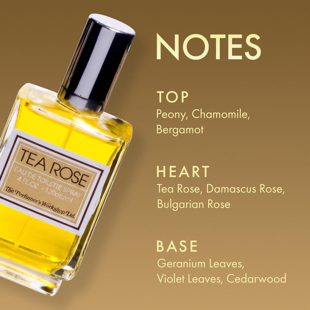 Tea Rose Eau de Toilette Spray 4 fl. oz. U4390