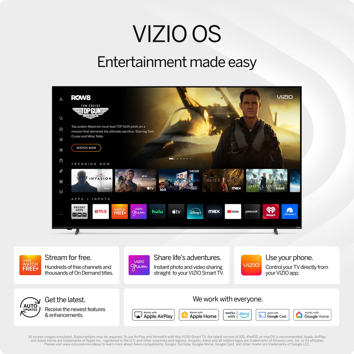 43-inch 4K QLED HDR Smart TV I2188