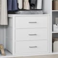White 3 Drawer Dresser X654804