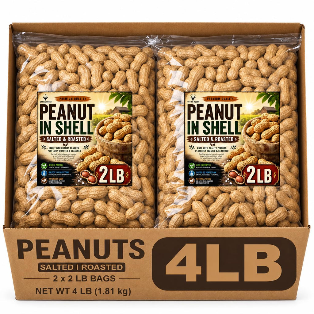 Roasted Salted Peanuts In Shell 4 LB A6031