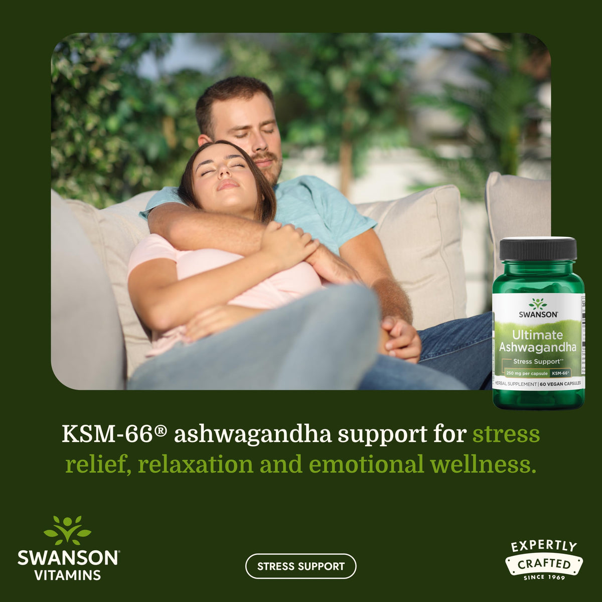 Ashwagandha 250 mg 60 Veggie Capsules V336302