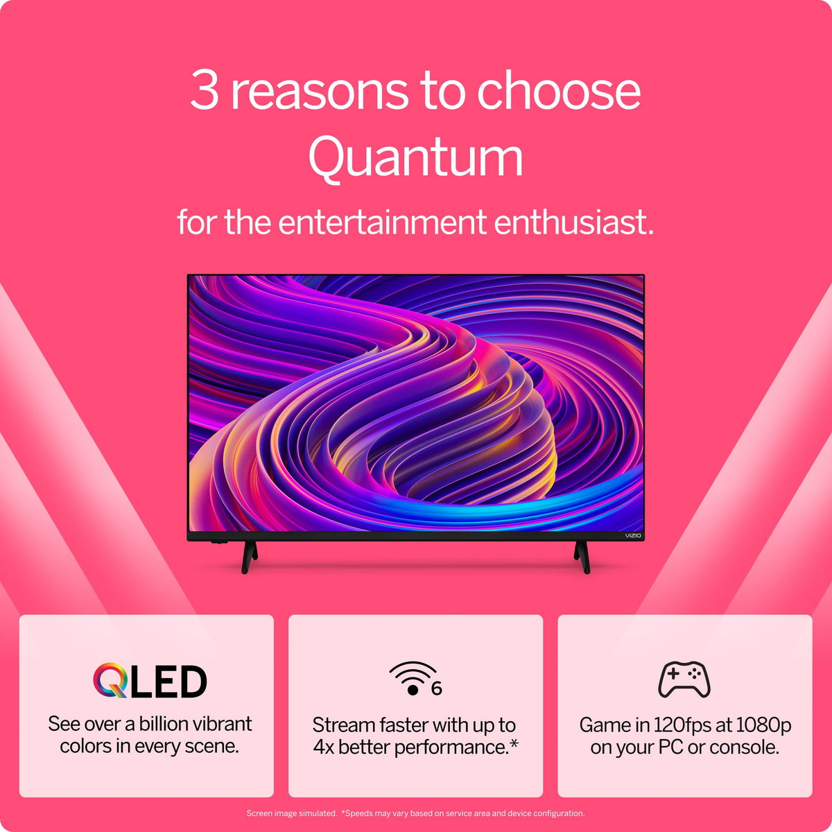 43-inch 4K QLED HDR Smart TV I2188