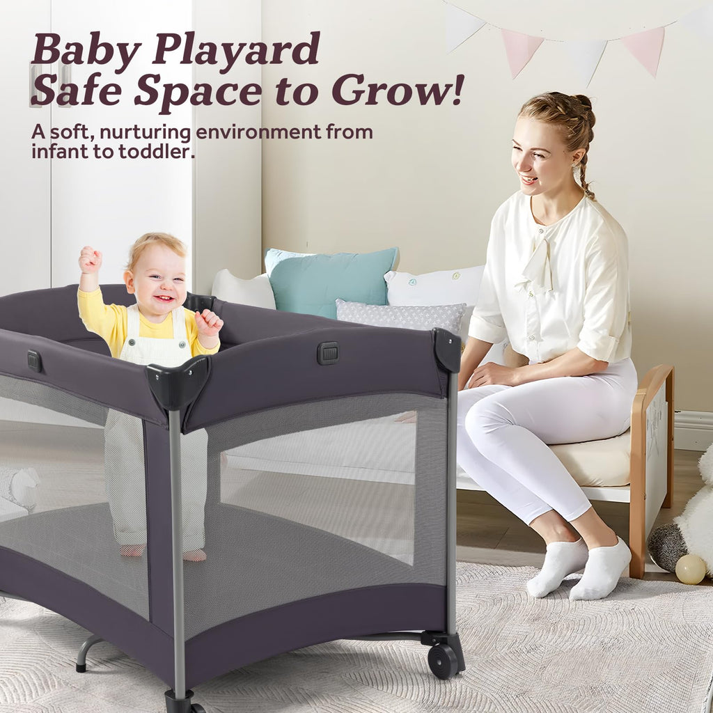 Portable Baby Playard with Carry Bag K725