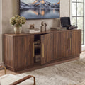 70" TV Stand with 4 Fluted Doors G85156