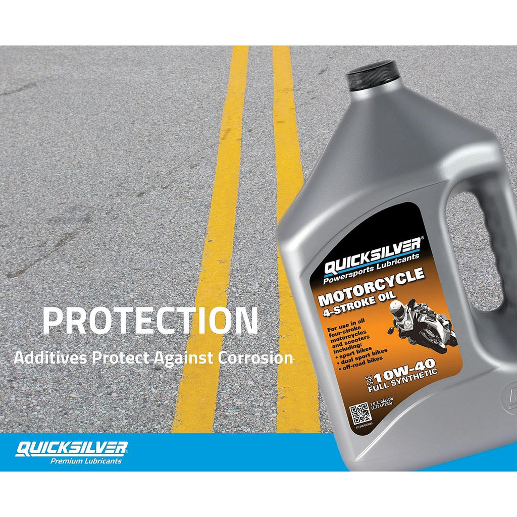 10W-40 Full Synthetic 4-Stroke Motorcycle Oil D173