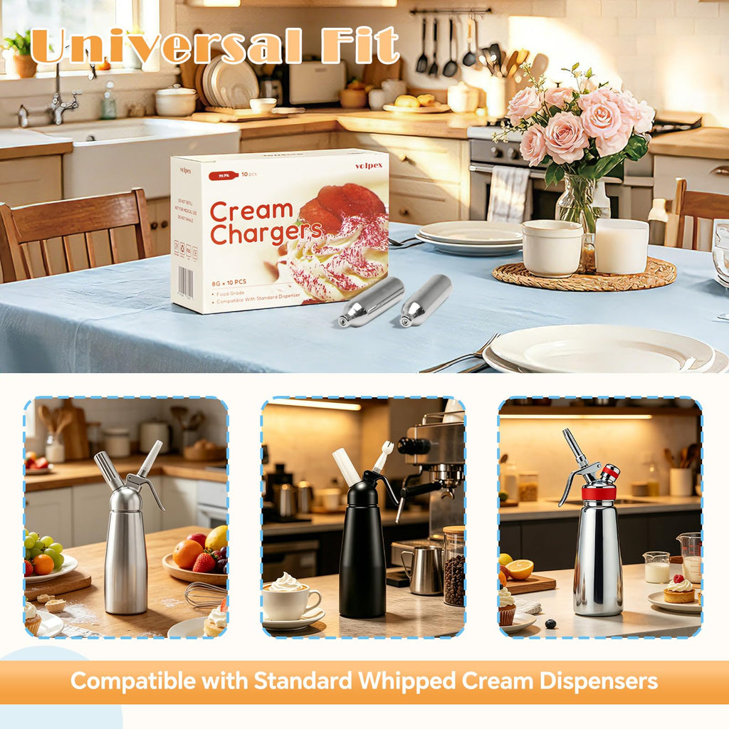 8g Whipped Cream Chargers Food Grade M75852